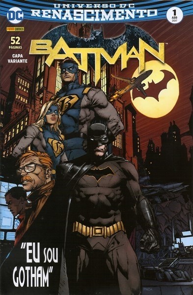 Batman Renascimento vol 1 - Capa Variante