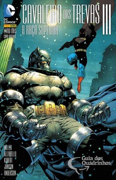 Batman Cavaleiro das Trevas III: A Raça Superior 2, de Frank Miller - Capa Alternativa