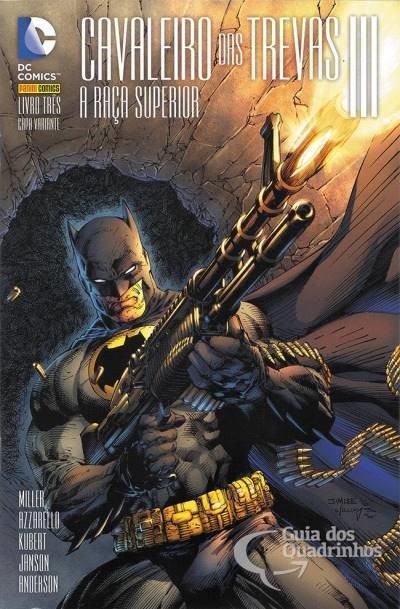 Batman: Cavaleiro das Trevas III: A Raça Superior 3, de Frank Miller - Capa Alternativa