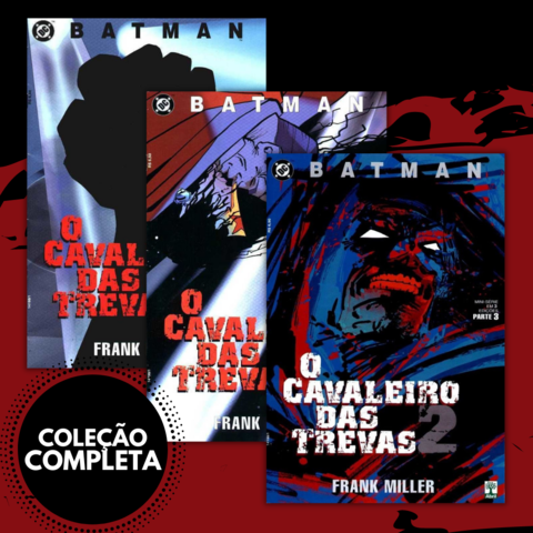 Batman - O Cavaleiro das Trevas vol 2, de Frank Miller - Coleção Completa
