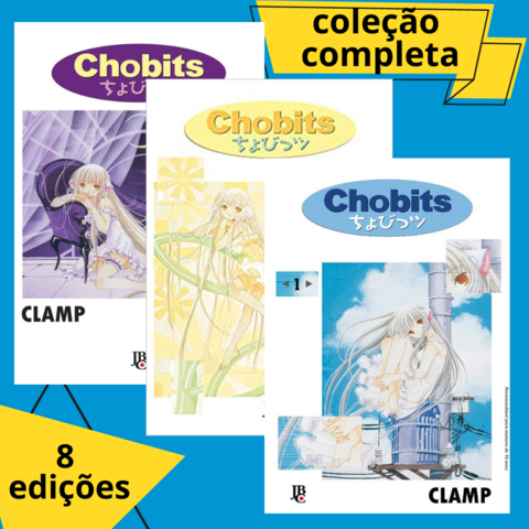 Chobits - Coleção Completa - 8 edições