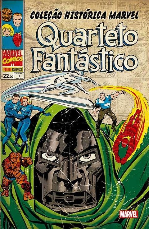 Coleção Histórica Marvel: Quarteto Fantástico vol. 1