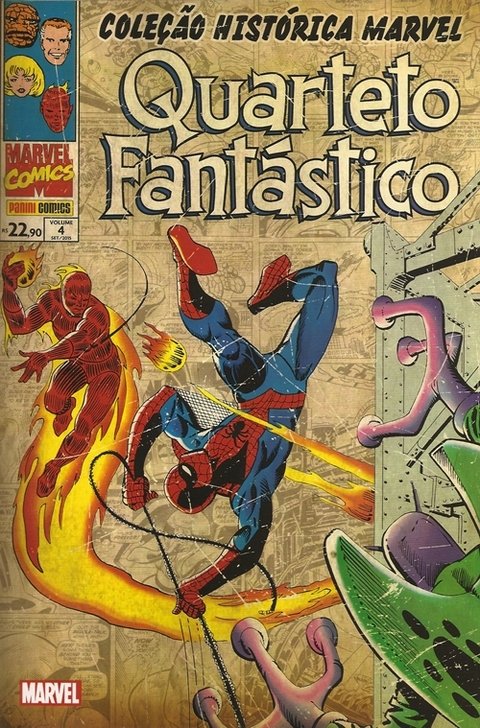 Coleção Histórica Marvel: Quarteto Fantástico vol. 4