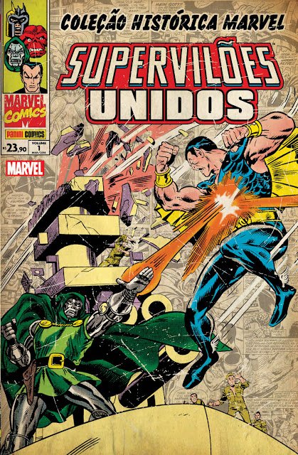 Coleção Histórica Marvel - Supervilões Unidos vol.1