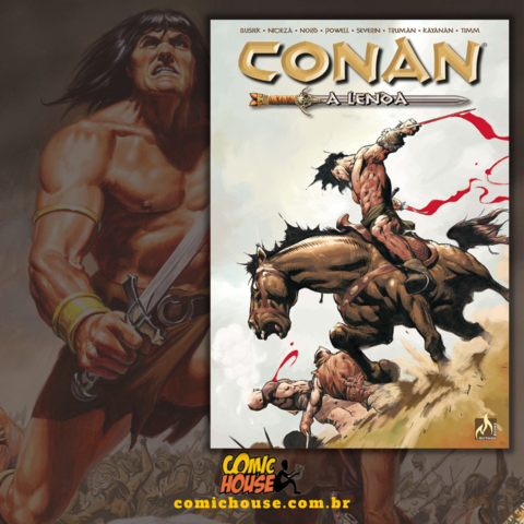 Conan - A Lenda - Vol.1 na Comic House