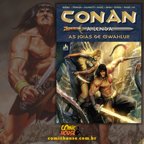 Conan a lenda - volume 03: As joias de Gwahlur, de P. Craig Russell