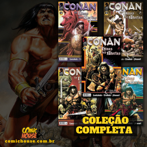 Conan - Os Hinos dos Mortos — Minissérie completa em 5 edições
