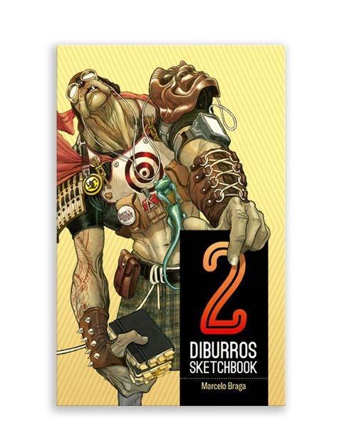 Pré-Venda: Diburros Sketchbook Vol. 2., de Marcelo Braga