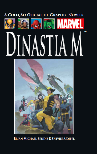 Coleção Oficial de Graphic Novels Marvel 40: Dinastia M, de Brain Michael Bendis