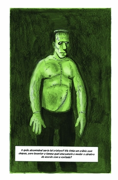 Frankenstein, de Mary Shelley e adaptado por Ralf könig