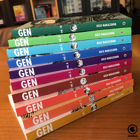Gen - Pés Descalços, de Keije Nakazawa - Coleção Completa - 10 volumes - comprar online