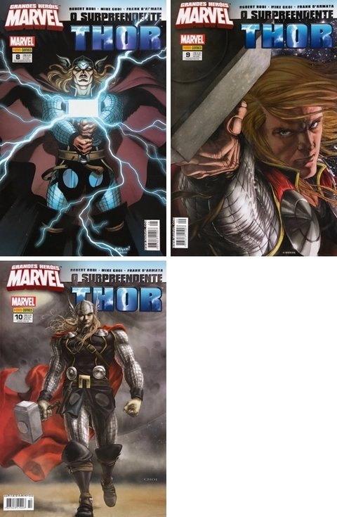Grandes Heróis Marvel Surpreendente Thor, de Robert Rodi - em 3 edições
