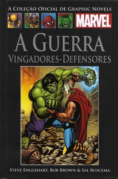 Coleção Salvat Marvel: A Guerra Vingadores - Defensores