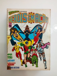 Heróis em Ação - Pacote com as dez edições - A primeira publicação mix de super-heróis da Editora Abril