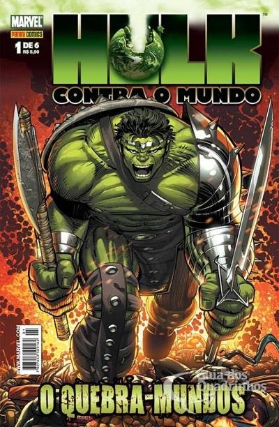 Pack Hulk Contra o Mundo - 6 edições - Minissérie Completa