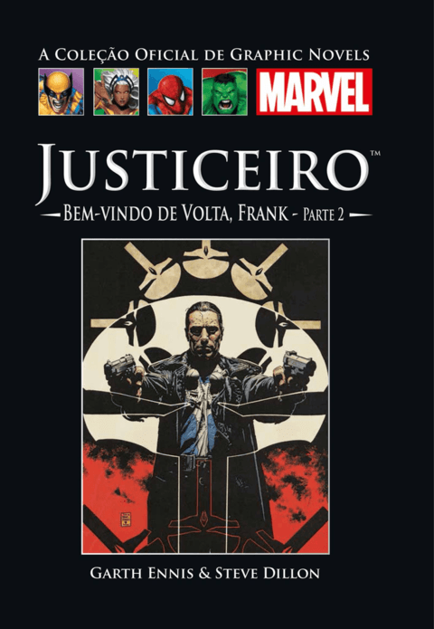 Coleção Salvat Marvel: Justiceiro: Bem-Vindo de Volta Frank vol 2, de Garth Ennis