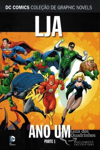 Coleção Eaglemoss DC vol 9 - Liga da Justiça Ano Um - Parte 01