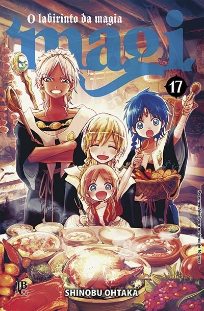 Magi - O labirinto da magia Vol 17, de Shinobu Ohtaka