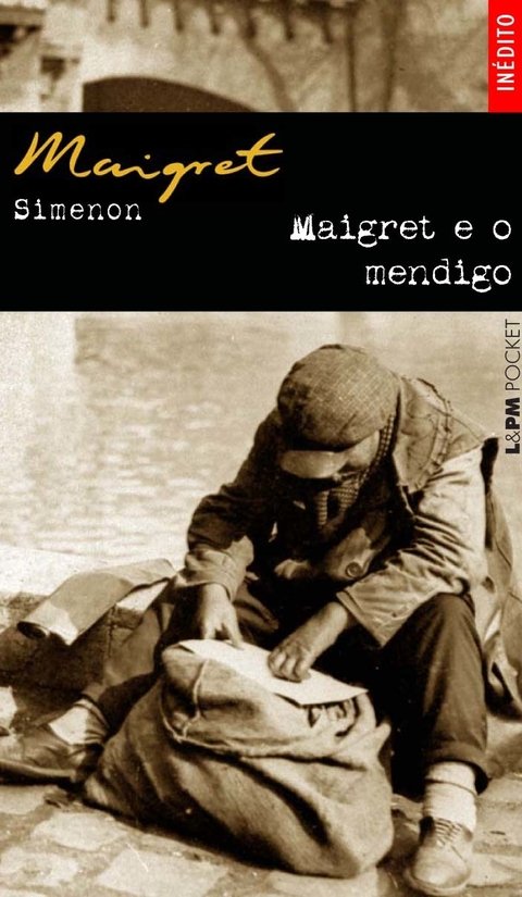 Maigret e o mendigo, de Georges Simenon - Edição de Bolso