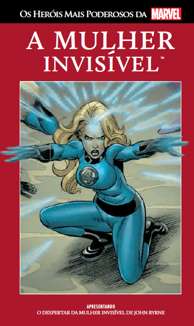 Coleção Salvat Marvel: Os Heróis Mais Poderosos da Marvel - Mulher-Invisível