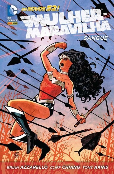 Mulher-Maravilha: Sangue, de Brain Azzarello, Cliff Chiang e Tony Akins