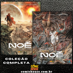Noé, por Darren Aronofsky e Niko Henrichon - Completa em 2 volumes