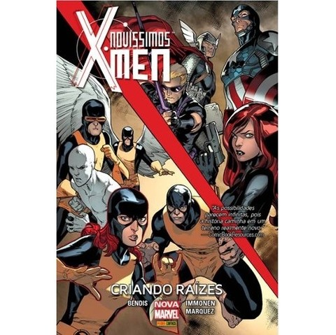 Novíssimos X-Men – Criando Raízes, de Brian Michael Bendis e Stuart Immonen