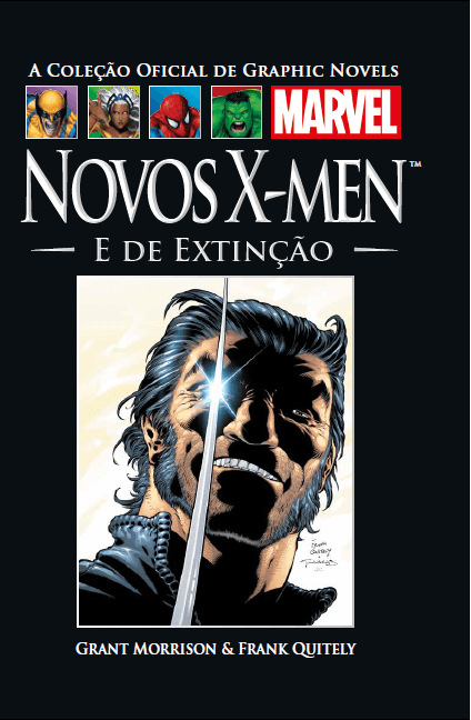 Coleção Oficial de Graphic Novels Marvel 23: X-Men E de Extinção, de Grant Morrison