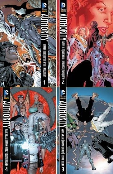 Pack Autorith, de Warren Ellis e Mark Millar