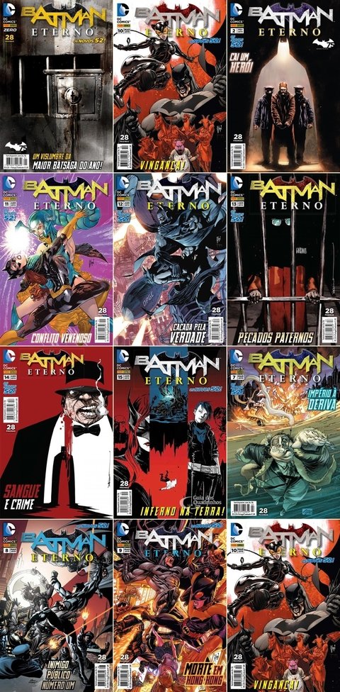 Pack Batman Eterno vol 0 a 15