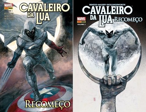 Pack Cavaleiro da Lua - Recomeço Vol. 1 e 2, Michael Bendis e Alex Malev