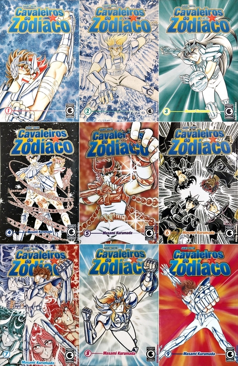 Pack Cavaleiros do Zodíaco  - 2ª publicação - 38 edições
