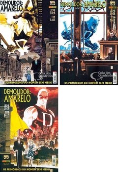 Pack Demolidor Amarelo, de Jeph Loeb e Tim Sale - 3 edições