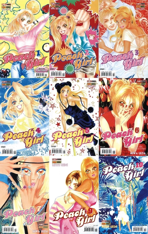 Pack Peach Girl, de Miwa Ueda - 22 edições