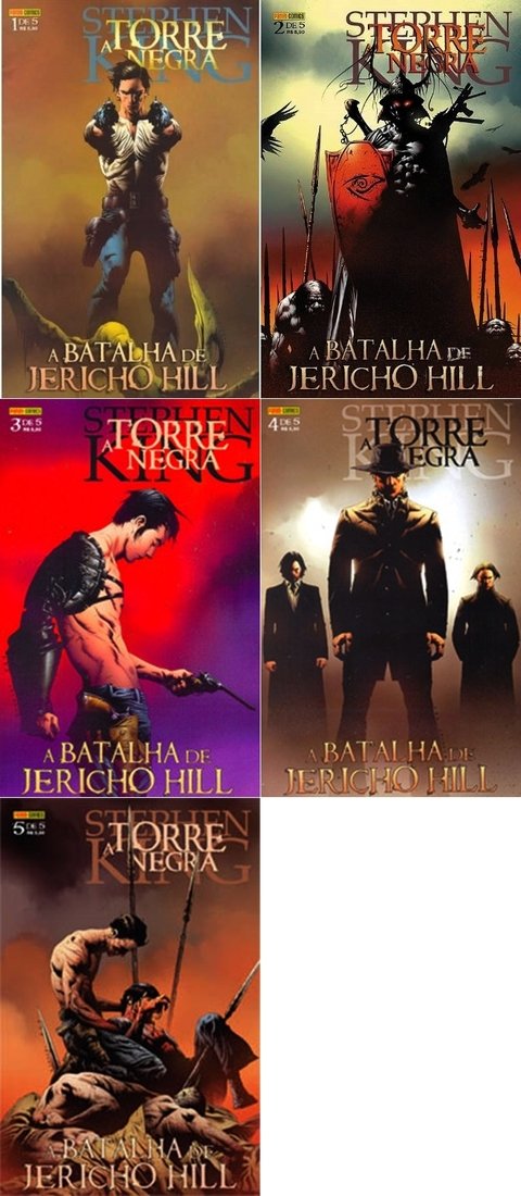 Pack Torre Negra; A batalha de Jerico Hill, de Stephen King, Peter David e Jae Lee