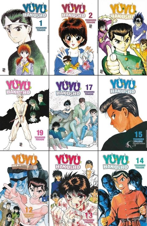 Pack Yu Yu Hakusho - 19 edições - Série Completa