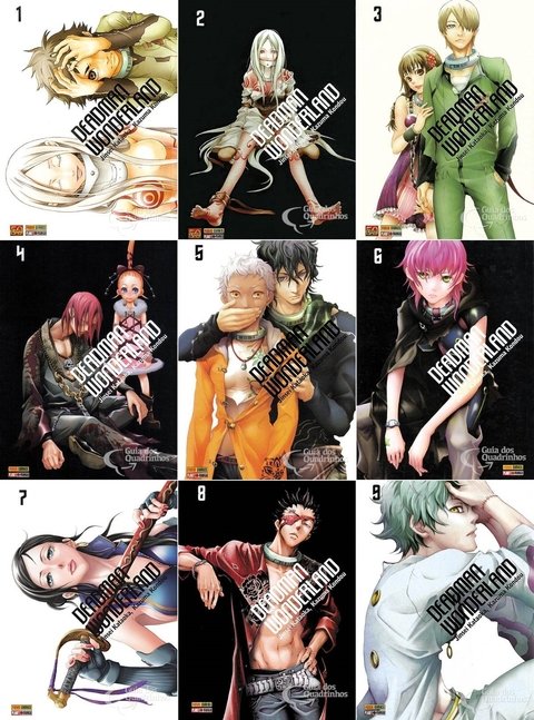 Pack Deadman Wonderland - Coleção Completa 13 volumes