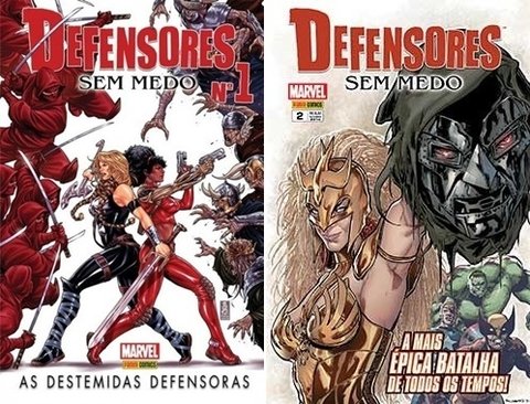 Pack Defensores – Sem Medo - 2 edições