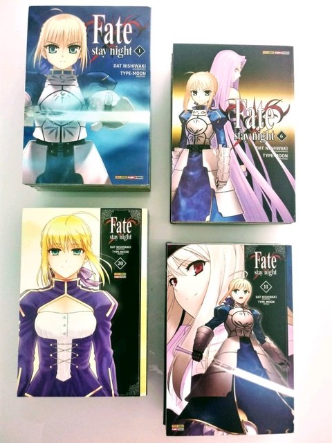 Pack Coleção Completa Fate Stay Night - 20 volumes