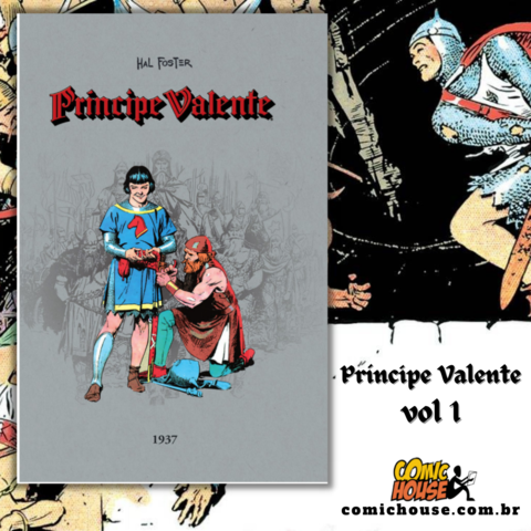 Príncipe Valente vol 1 - 1937 - de Hal Foster - Planeta DeAgostini