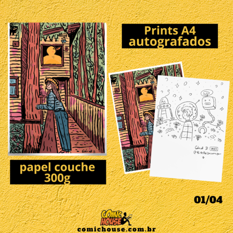 Print A4 do Pato Gigante com a Letícia, de Gabriel Dantas