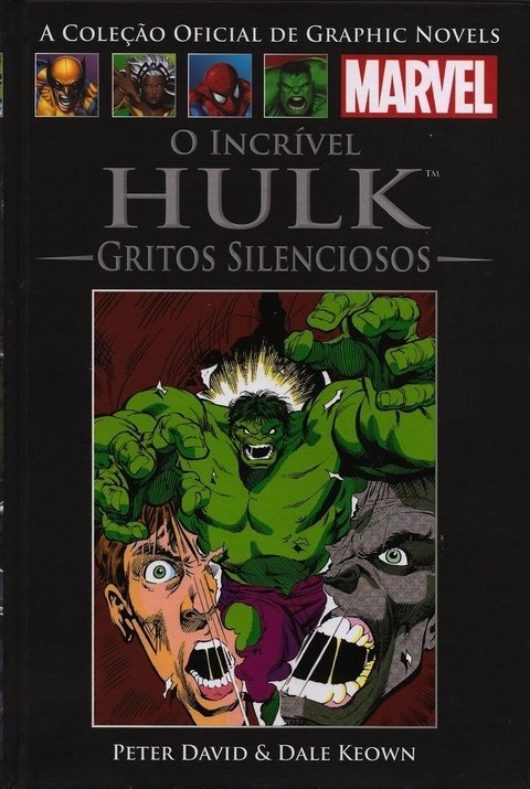 Coleção Oficial de Graphic Novels Marvel 11: Hulk - Gritos Silenciosos, de Peter David