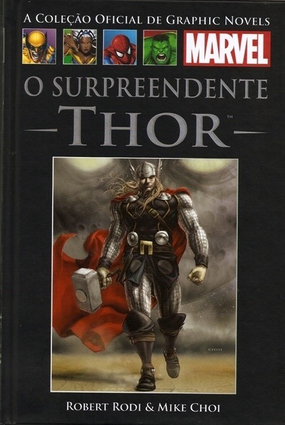 Coleção Oficial de Graphic Novels Marvel vol 75: Surpreendente Thor