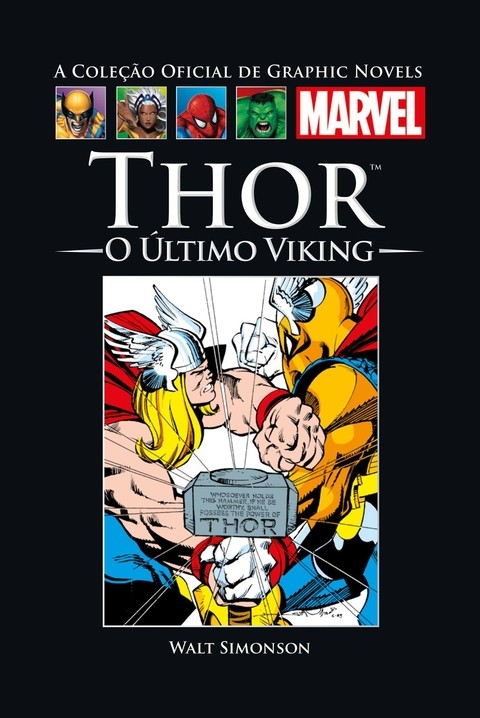 Coleção Oficial de Graphic Novels Marvel 05: Thor: O último Viking, de Water Simonson