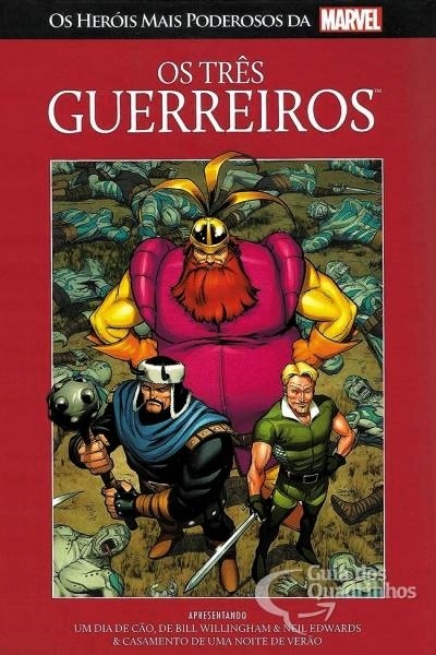 Coleção Salvat Marvel: Os Heróis Mais Poderosos da Marvel - Três Guerreiros