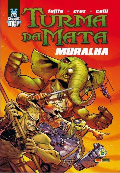 Turma da Mata - Muralha - Capa Dura