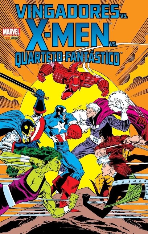 Vingadores vs X-Men vs Quarteto Fantástico