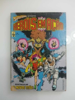 Heróis em Ação - Pacote com as dez edições - A primeira publicação mix de super-heróis da Editora Abril