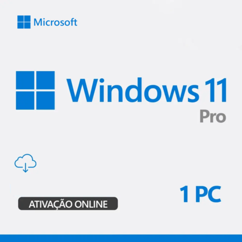 Windows 11 PRO 32/64 BITS – Licença Vitalícia + Nota Fiscal e Garantia –  AtiveAqui