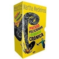 CAIXA ESPECIAL MARTHA MEDEIROS CRONICA, 3 VOLUMES